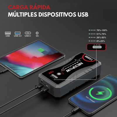 Arrancador de Batería - PowerMax