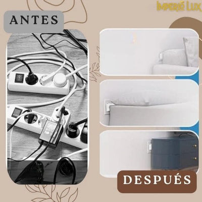 (COMPRA 1 LLEVA 2) Enchufe Giratorio Multiple 180°